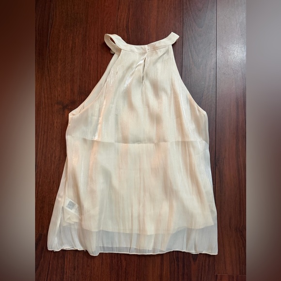 SHEIN Cream Butterfly Top - Picture 3 of 5
